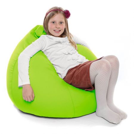 Indoor & Outdoor Kids Tall Gamer Bean Bag - Lime Green
