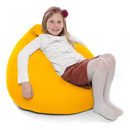 Indoor & Outdoor Kids Tall Gamer Bean Bag - Yellow