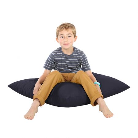 Indoor & Outdoor Giant Floor Cushion Bean Bag - Navy Blue